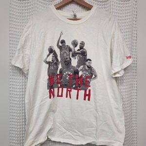 Toronto Raptors "We The North" Graphic Tee - White & Red